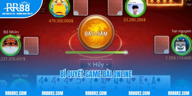 Một số bí quyết game bài online chuẩn để nhanh chóng thu thưởng