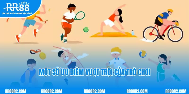 Một số ưu điểm vượt trội hút khách của game Sports.9 RR88